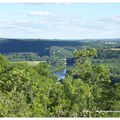 Depuis les hauteurs de "Millac" en Périgord