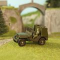Dinky Toys. Jeep Willys lance fusée SS 10 #828. 1/55.