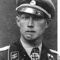 Obersturmbannfürer Christian Tychsen. SS-Panzer Regiment 2/SS-PzDiv "Das Reich".