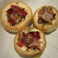 CHAMPIGNONS FARCIS AU JAMBON