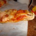Pâte à pizza con tomate ! 