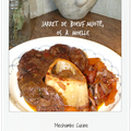 Jarret de Boeuf Mijoté avec des os à Moelle