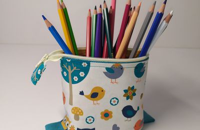 Tousse-pot à crayons