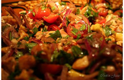 Salade de poulet au curry