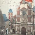 8513 - E - Porte d'entrée du Collège - Façade de la Chapelle (1624).
