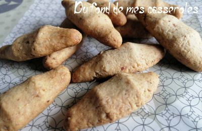 Biscuits sablés aux noisettes 