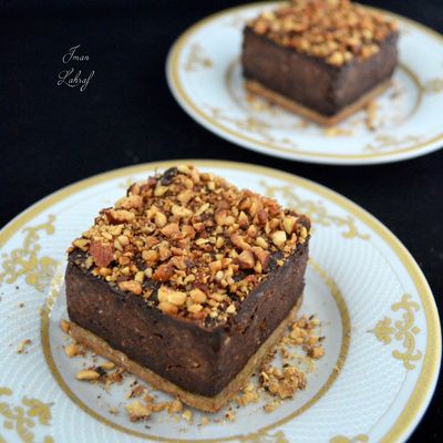 Flan chocolat & praliné façon tartelette