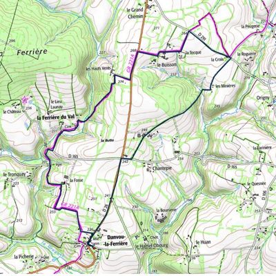 98-ème randonnée du 3/07/25 danvou la ferrière 8,7 km
