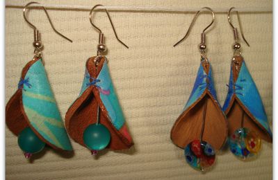 nouvelles boucles d'oreilles