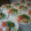 petite mise en bouche salade gasconne