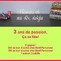 Petit jeu pour les 3 ans du blog nanou et ses 10 doigts