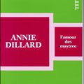 L’amour des maytree d’Annie Dillard Cet été, j’ai