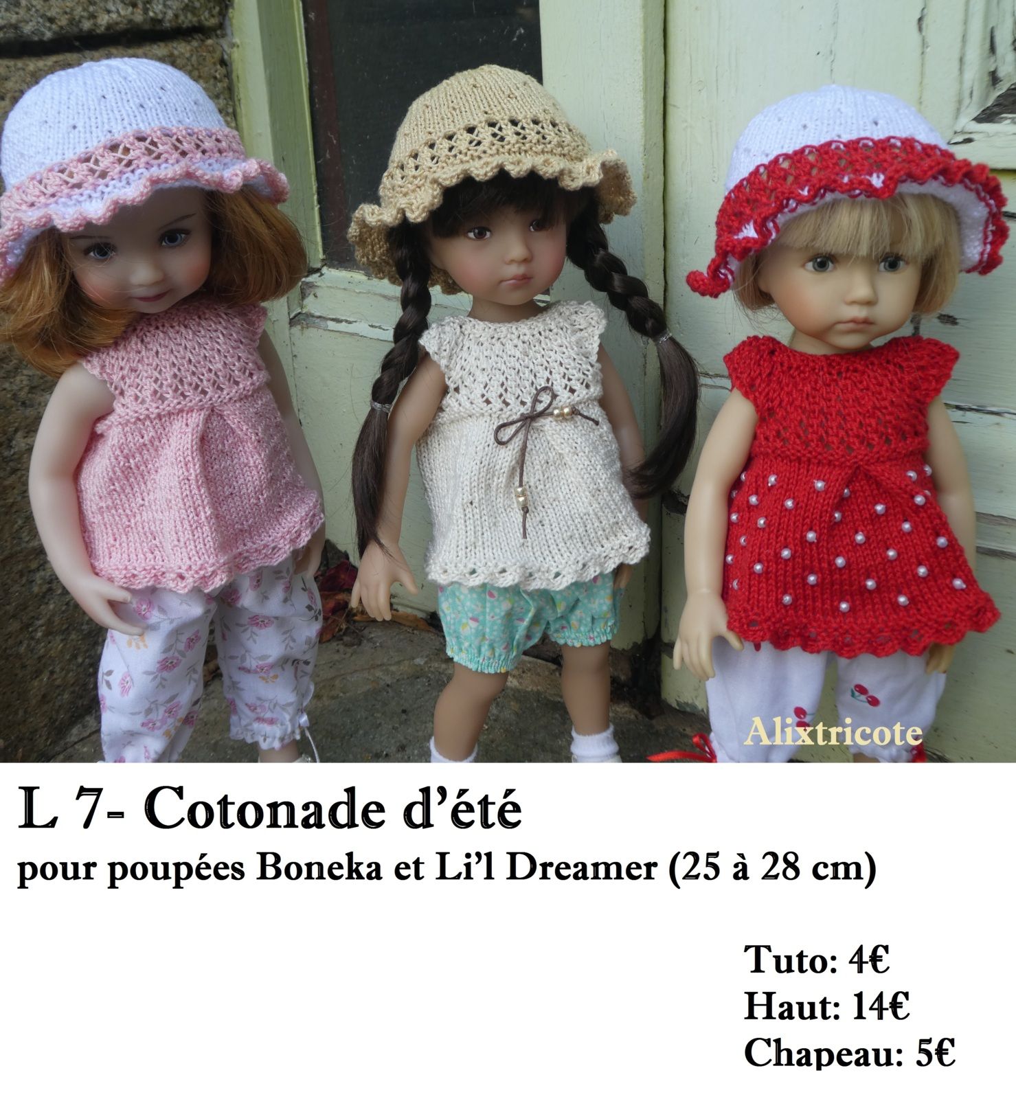 Tuto n° L 7- Cotonade d'été 