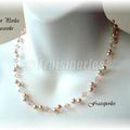 Collier Perles et Swarovski