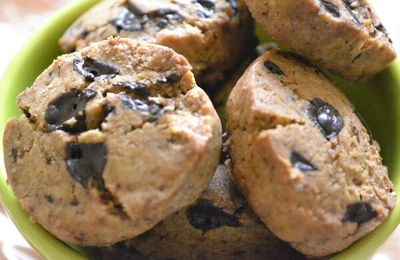 Des cookies au chocolat et zeste d'orange