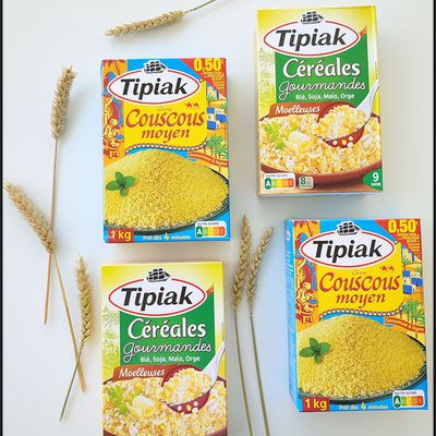 VOTRE ÉTÉ AVEC TIPIAK : COUSCOUS ET CÉRÉALES GOURMANDES  