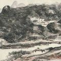 Huang Binhong (1864-1955), Excursion along river Shu