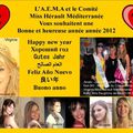 Voeux pour l'année 2012 - l'A.E.M.A et le Comité Miss Hérault Méditerranée ...