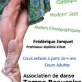 Affiche / Flyers pour l'Association de Danse Tempo Beaucaire 2009