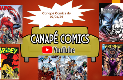 Canapé Comics du 02/06/24