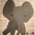 Doudou éléphant