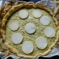 Tarte aux courgettes et au chèvre