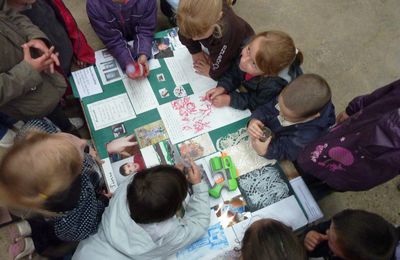 Les élèves de cycle 3 de l’école de Ribécourt, classe de Mme Delemer