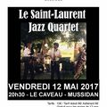 Le Caveau - Le Saint Laurent Jazz Quartet - 12 mai 20h30