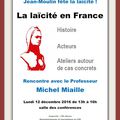 La Laïcité : Rencontre avec le professeur Michel Miaille