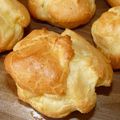 choux à la crème (crème patissière et chantilly)