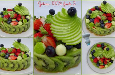 Gâteau 100% fruits #2