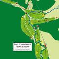Plan, signalisation de parcours de golf : Golf d'Avrainville
