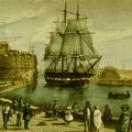 La tour François Ier en 1840