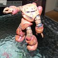 MSM-07S Z'GOK CAMMANDER TYPE  "ABANDONED AND RUST CUSTOM" MONTAGE RAPIDE PHOTOS TERMINER!!!