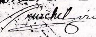 VERNOUX (07) - MONTPELLIER (34) - JACQUES-PHILIPPE MICHEL, VICAIRE A LARGENTIÈRE (1752 - 1794)