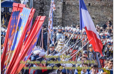 L'an de grace 1456 Palais archiépiscopal de Rouen : Chefs d'accusation portés contre Jeanne d'Arc
