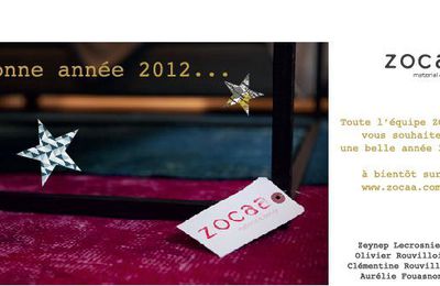 BONNE ANNEE FROM ZOCAA...