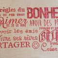SAL "les règles du bonheur" # 4