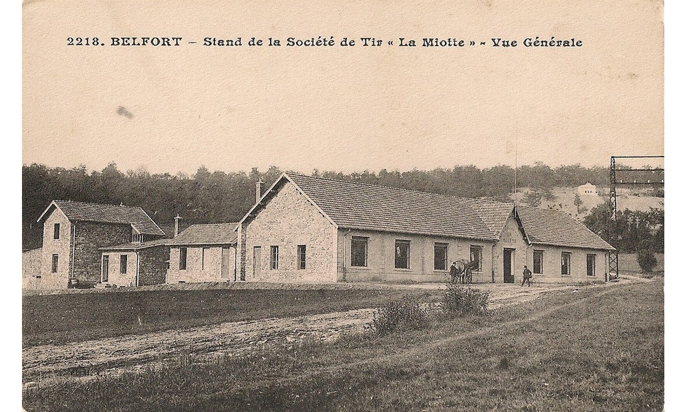 Le 1er Stand de tir à Belfort, La Miotte
