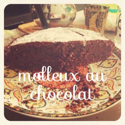 moelleux au chocolat 