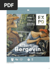 exposition Albert Bergevin au Scriptorial d'Avranches - dossier de Presse