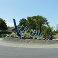 Rond-point à Belz 