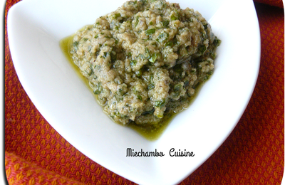 Sauce verte du Piémont pour accompagner le Bollito