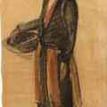 Louis Rollet (1895-1988), Jeune femme au panier, Tonkin, 1932 