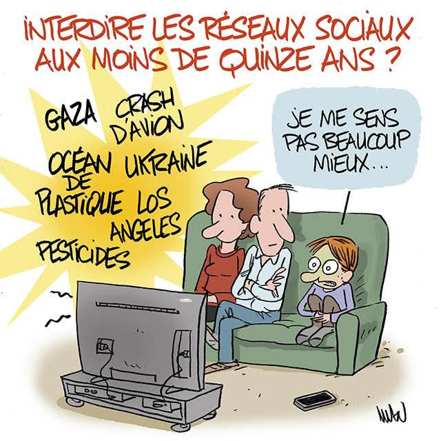 Interdire les réseaux sociaux aux enfants