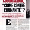 Colonisation : "crime contre l'humanité" ?
