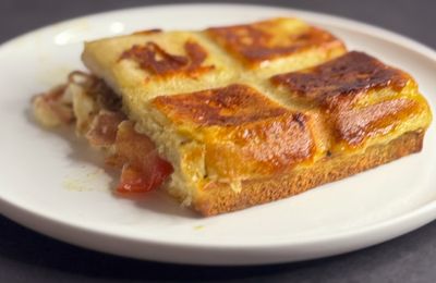 Croque géant à l’Italienne