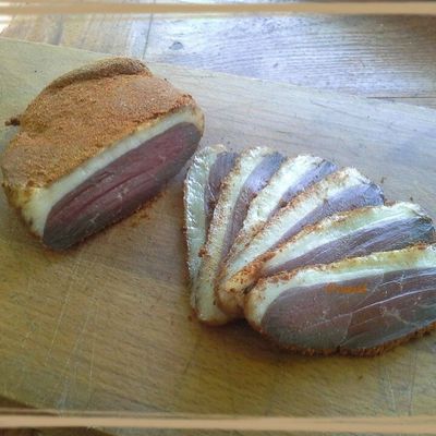 Magret de canard séché aux épices