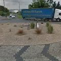 Rond-point à Dumbarton (Ecosse)
