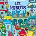 USBORNE : Livre d'autocollants - Les robots & Les explorateurs